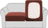H.VERSAILTEX High Stretch Couch Cushion Covers,Chair Sofa Seat Slipcovers Couch Cushion Cover