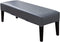 CALIDAKA PU Leather Bench Cover - Elastic Soft Stretch Slipcover, Removable Washable