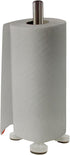 Stainless Steel Suction Cup Paper Towel Holder, Kitchen Bathroom Spare Toilet Paper Holder with Non-Slip Grip Base