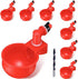 YaraHrbrJoyz Professional Chicken Waterer Cups, 8pcs Large Chicken Water Feeder, Automatic Chicken Water