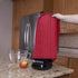 Kitchen Blender Dust Cover, Anti Fingerprint Polyester Appliance Cover for Stand Mixer or Coffee Maker, Wine Red
