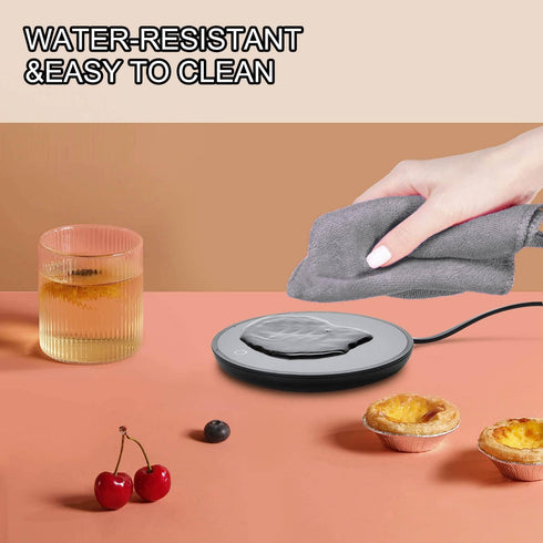 2 Coffee Mug Warmer, Smart Coffee Warmer Candle Warmer with Auto Shut Off for Office Desk, Cup Warmer with Temperature