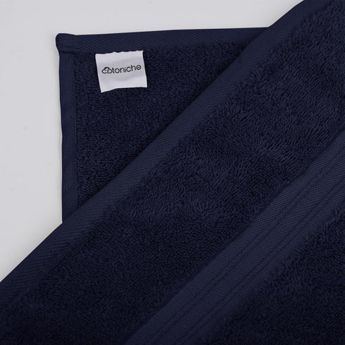 Cotoniche Set 4 100% 1 (28" 56"), 1 (16"x28") 2 (12"x12") Extra Soft Bath Towels of - Soft & Absorbent Cotton, Hotel