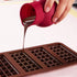 Webake Silicone Chocolate Melting Pot - Microwave Melt and Pour Candy Butter Warmer, Set of 2