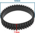 Create idea 2Pcs Anti Slip Wheel Tires Skin Replacement for Eufy RoboVac 11S/11S MAX/15T/30/30C/15C/15C MAX Tyre Skins