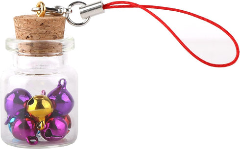 MaxMau 100 Count Small Glass Bottles with Corks, 5ml Tiny Vials Clear Mini Jars for Art Crafts Storage