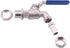 DERNORD Stainless Steel Ball Valve, 1/2 Inch Weldless Bulkhead for Home Brew Kettle/Mash Tun