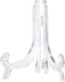 uxcell 2pcs 6.3" Acrylic Easel Stand, Folding Display Plate Holder for Decorative Picture Frame