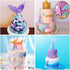 Seaweed Seashell Coral Conch Starfish Silicone Mold, Marine Theme Fondant Mold for Cake Decoration, Polymer Clay Craft