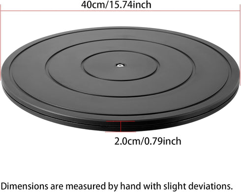 ZZRANYE 16 Inch 360 Heavy Duty Rotating Swivel Stand - Degree Rotating Lazy Susan Base with Steel Ball Bearings