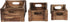 Farmhouse Wooden Crates Decorative Set of 3, Distressed Nesting Wood Crates for Storage and Home Decor