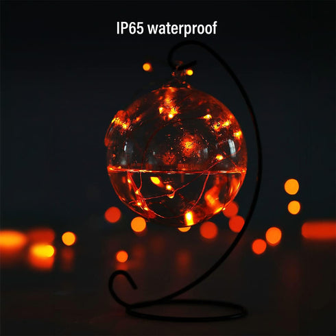 1 Pack 3*AAA Decoration(5m/16ft Ariceleo Mini Halloween Fairy Lights Battery Operate, Copper Wire Night Lights Battery