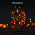 1 Pack 3*AAA Decoration(5m/16ft Ariceleo Mini Halloween Fairy Lights Battery Operate, Copper Wire Night Lights Battery