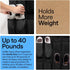 35 5 Closet Closets 68.5H 24.5W GORILLA GRIP Over the Door Shoe Organizer, Large Breathable Mesh Pockets, Space Saving