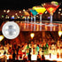 12Pcs LED Coaster, LED Sticker Lights, Cup Holder Lights for Wine, Liquor Bottle, Colorful Party Sparklers