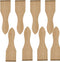 Wooden Raclette Spatula Set of 8 for Non-stick Pans | Baking Utensils and Kitchen Tools