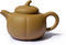 Teapot 8oz Chinese Clay Zisha Tea Pots, Yellow Zini Eggplant for Loose Tea Coffee