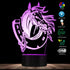 The Geeky Days Horse Modern Lighting - 3D Optical Illusion Light USB Night Lamp for Home Table Desk Decor