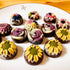 JOERSH 4PCS Silicone Chocolate Flower Molds for Candy, Fat Bombs, Snacks, 11 Floral Shapes, 60 Cavities