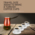 Electric Turkish Coffee Maker, Premium Quality Stainless Steel, Travel Size, Fast Boil for Arabic & Greek Coffee