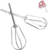 W10490648 Beaters Attachments, Stainless Steel Turbo Beaters for KitchenAid Hand Mixer, 2 Pack Replacement Parts