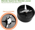 1-pack Magic Bullet Replacement Parts, Cross Blades Compatible with Magic Bullet 250w Blender, Juicer & Mixer