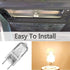 Light Bulb for GE Microwave Oven, 120V/20W Replacement Halogen Bulb, Fits GE Kenmore Samsung Maytag Elite Microwave