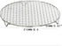 Round Barbecue Wire Rack Dia 8.5" Multi-Purpose Grill Cooling Rack, BBQ Accessories for Instant Pot/Pressure Cooker