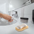 CHENGU Cleaning(Beige,50 Soap Savers Pads Draining Lift Pad Bar Dish Soap Saver Holder Accessories Draining Mat