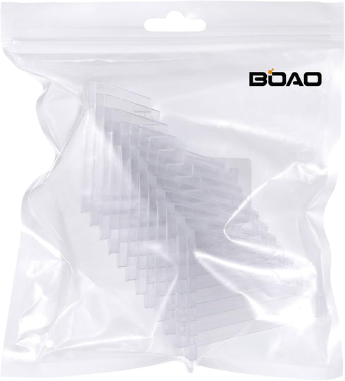 Boao 12 Packs Card Display Stand, 2.24" Acrylic Easel Stands for Mini Coin Picture & Trading Card Holder