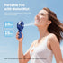Otlonpe Misting Fan Portable Fan with Mist, 4000mAh Rechargeable Handheld Fan Battery Operated Power Bank, Water Spray Mister Hand Held Fan, Desk Hand 2-IN-1, 3 Speeds for Travel Home Office Outdoors by Otlonpe
