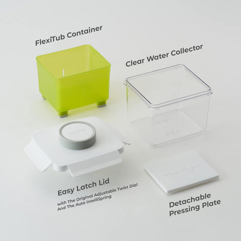 15-20min TOFUDEE Tofu Press for Vegan - Dishwasher Safe & BPA Free Tofu Presser that Swiftly Drains Water from Soft