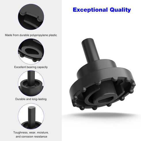 Appliance Knobs Supporter Lever Replacement, LG MJH64334701 Stove Parts, Control Lever Knob - 2 Pack