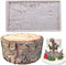 Tree Bark Fondant Impression Mat, Earth Mud Wall Texture Silicone Mold for Cake Decorating Supplies