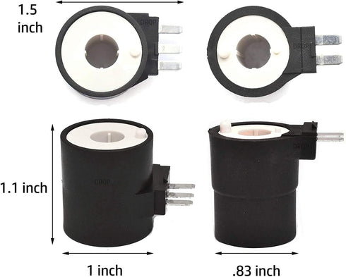279834 Dryer Gas Valve Ignition Solenoid Coil Kit - Premium Replacement Part by DR Quality Parts