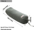 BEDAZE 14''x21'' Buckwheat Pillow for Sleeping Neck Roll Pillow Provide Firm Support, Adjustable Loft Bolster Pillow