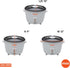 GAU-00013 8-Cup 16-Cup IMUSA USA Electric Nonstick Rice Cooker (Uncooked) (Cooked), White
