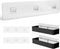 Kitsure Shower Caddy Adhesive Replacement, Transparent Adhesive Hooks Stickers, Strong Hook Strip