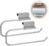 2PCS 12.4 Inches Cabinet Door Paper Towel Holder Camper Under Sink Paper