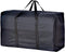 Extra Large Handy Storage Bag Waterproof Heavy Duty Oxford Travel Luggage Caddy Organizer - Black, 160L