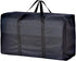 Extra Large Handy Storage Bag Waterproof Heavy Duty Oxford Travel Luggage Caddy Organizer - Black, 160L