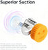 Yoshiky Stainless Steel Smiley Face Dish Sponge Holder, Silver Sink Caddy Organizer Storage with Suction Cup