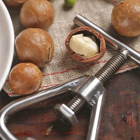 Nut crackers Tool for All Nuts, Heavy Duty Stainless Steel Pecan Walnut Plier Opener Tool for Black Walnut, Macadamia