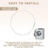 134527100 Washer Door Boot Spring Clamp, Fits Frigidaire Electrolux Washer, Door Boot Seal Retaining Ring, AP3844563.