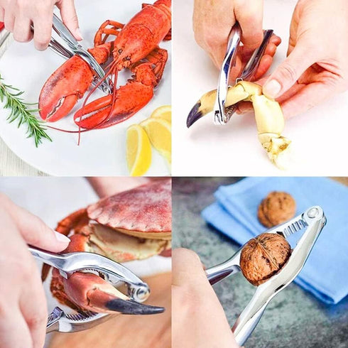 Ymkf Sqqr 26 Hammer,and Set PCS Seafood Tools Include Crab Crackers, Seafood Scissors, Lobster Sheller, Crab Shellfish