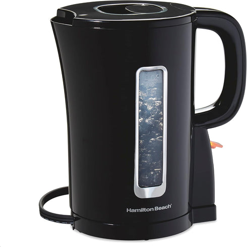 Hamilton Beach 41038 Electric Tea Kettle, Water Boiler & Heater, Cordless Serving, Auto-Shutoff Dry Protection, 1500