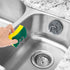 ESINAM 2Pcs Premium Rustproof & Waterproof Sponge Holders for Kitchen Sink, Strong Adhesive Small Caddy