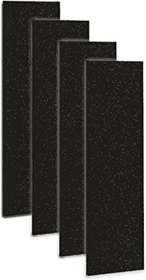 CFS – Pack of 4, Premium Activated Carbon Pre-Filter Compatible with E Size, IAP-GG-125, FIL-GG-125, FLT5000/FLT5111, AC5000 HEPA Series, Filter C Models – Charcoal Air Filter Sheet – 4.8"x19.25"