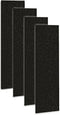 CFS – Pack of 4, Premium Activated Carbon Pre-Filter Compatible with E Size, IAP-GG-125, FIL-GG-125, FLT5000/FLT5111, AC5000 HEPA Series, Filter C Models – Charcoal Air Filter Sheet – 4.8"x19.25"