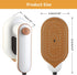 Portable Mini Iron - Handheld Steamer for Clothes, 180° Rotatable Professional Garment Steamer for Home, Travel,